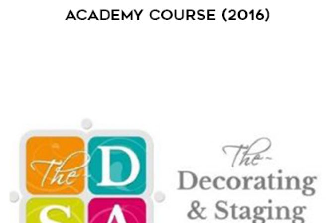 Decorating and Staging Academy Course (2016) onnline courses