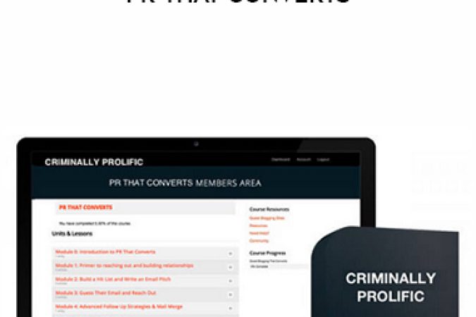 Dmitry Dragilev – PR That Converts onnline courses