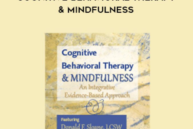 Donald Sloane – Cognitive Behavioral Therapy & Mindfulness onnline courses