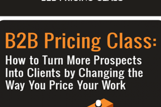 Ed Gandia – B2B Pricing Class onnline courses