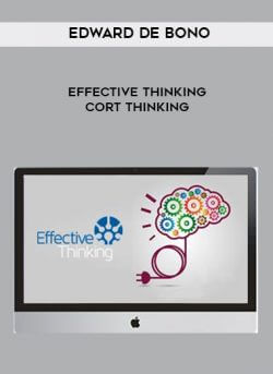 Edward De Bono – Effective Thinking & CoRT Thinking onnline courses