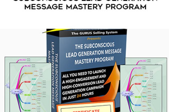 Erik Luhrs - Subconscious Lead Generation Message Mastery Program onnline courses