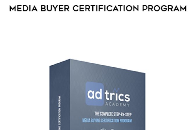 Fred Lam – Adtrics Academy – High-Performance Media Buyer Certification Program onnline courses