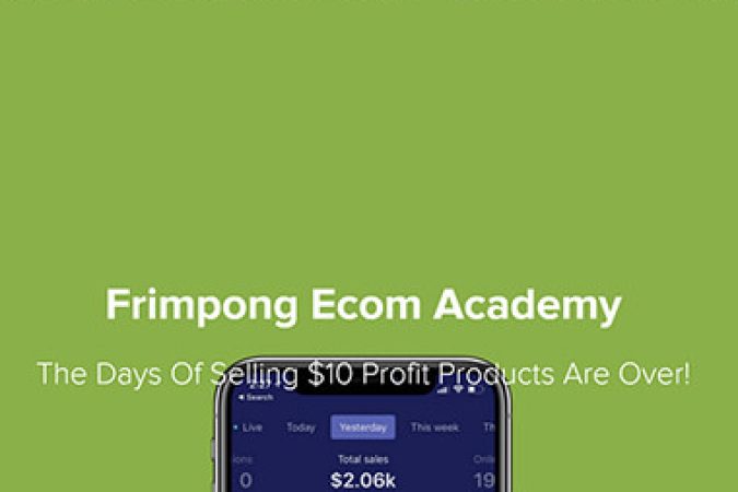 Frimpong Ecom Academy (Full Course Access + Future Updates) onnline courses