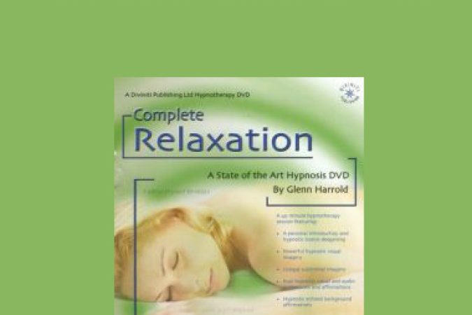 Glenn Harrold – Complete Relaxation Hypnosis onnline courses