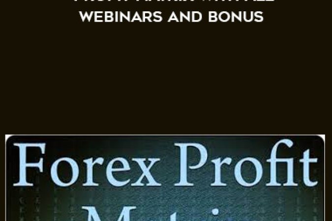 Govender - Profit Matrix with all webinars and bonus onnline courses