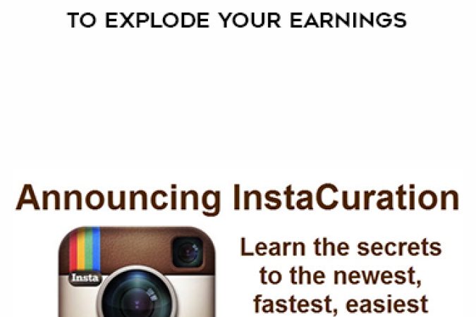 Harlan Kilstein – InstaCuration – Instagram Stats To Explode Your Earnings onnline courses