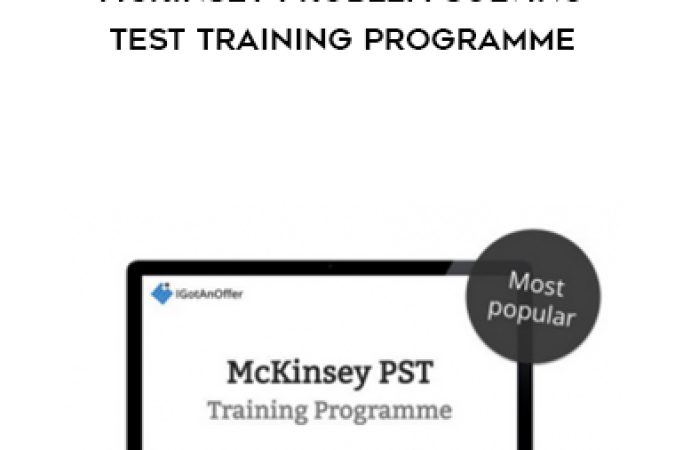 IGotAnOffer – McKinsey Problem Solving Test Training Programme onnline courses