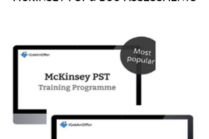 IGotAnOffer – McKinsey PST & BCG Assessments onnline courses