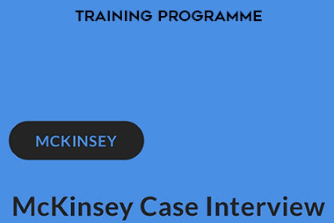 IGotanOffer - McKinsey Case Interview Training Programme onnline courses