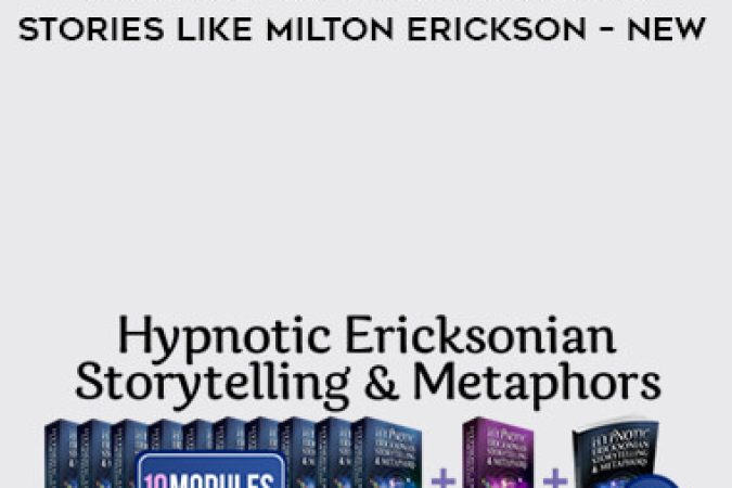 Igor Ledochowski – Hypnotic Transformational Stories Like Milton Erickson – NEW onnline courses