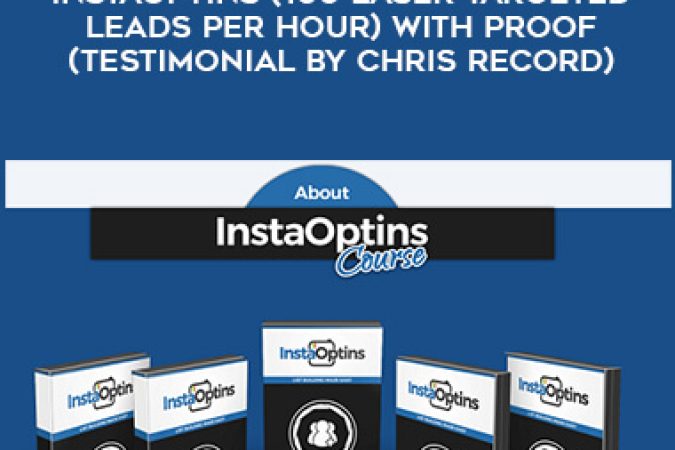 InstaOptins (100 Laser Targeted Leads Per Hour) with Proof (Testimonial by Chris Record) onnline courses