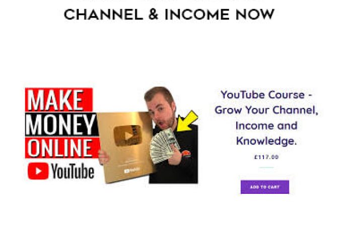 Jamie Tech - Grow Your Youtube Channel & Income Now onnline courses