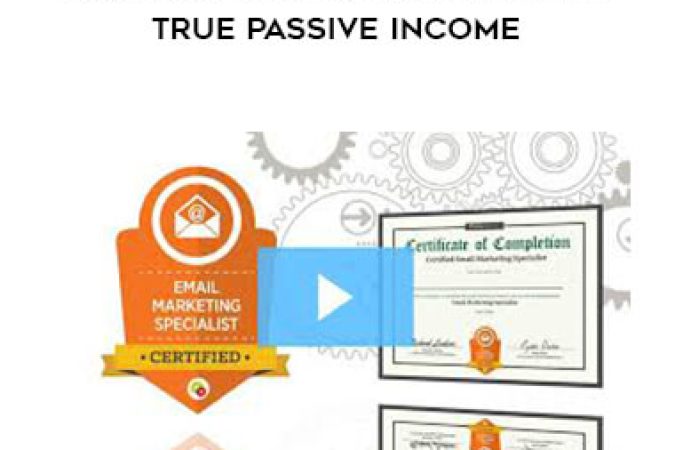 Richard Lindner - Email Marketing Mastery 2019 True Passive Income onnline courses