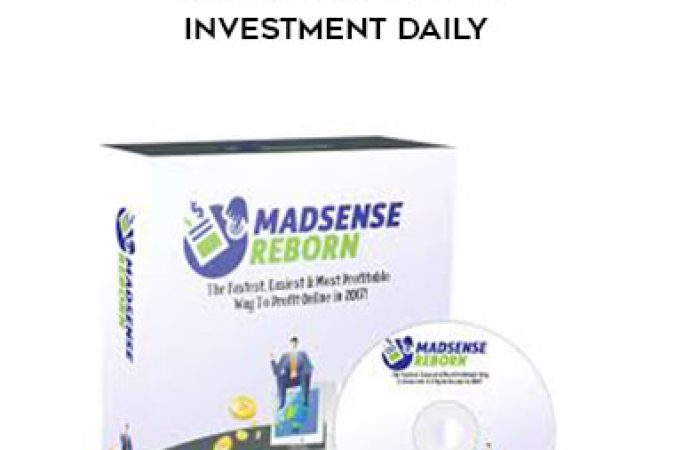 Madsense reborn - MAKE $7898 WITH $5 investment daily onnline courses