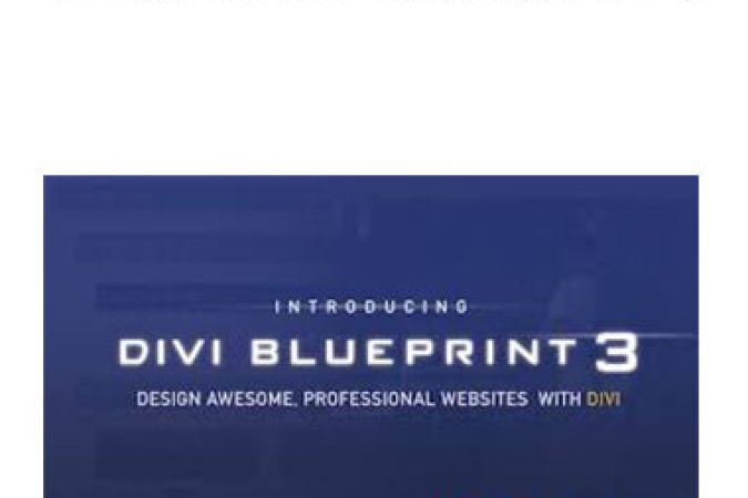 Divi University - Divi Blueprint 3 onnline courses