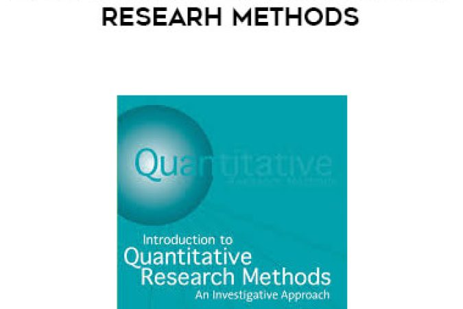 Mark Balnaves - Introduction to Quantitative Researh Methods onnline courses