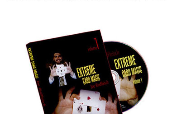 Joe Rindfleisch - Extreme Card Magic Vol 1 +  2 onnline courses