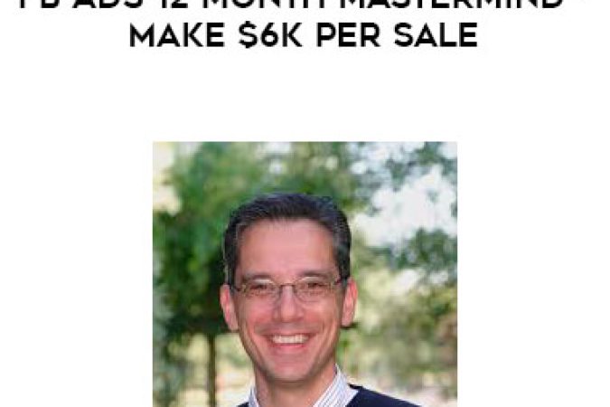 Lee McIntyre FB Ads 12 Month Mastermind - Make $6k Per Sale onnline courses