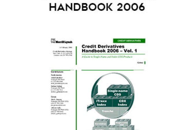 Merrill Lynch Credit Derivatives Handbook 2006 onnline courses