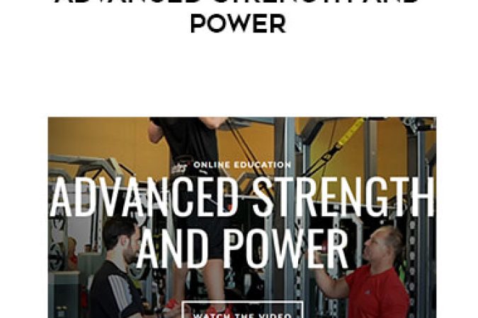 Dan Baker - Advanced Strength and Power onnline courses