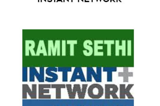 Ramit Sethi - Instant Network onnline courses