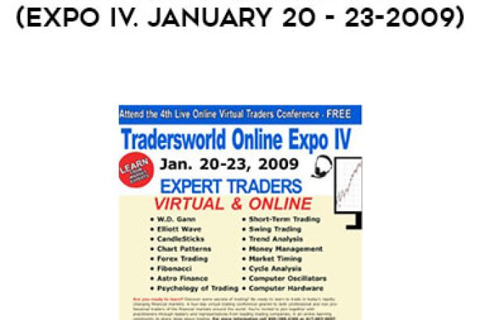 Tradersworld Online Expo (Expo IV. January 20 - 23-2009) onnline courses