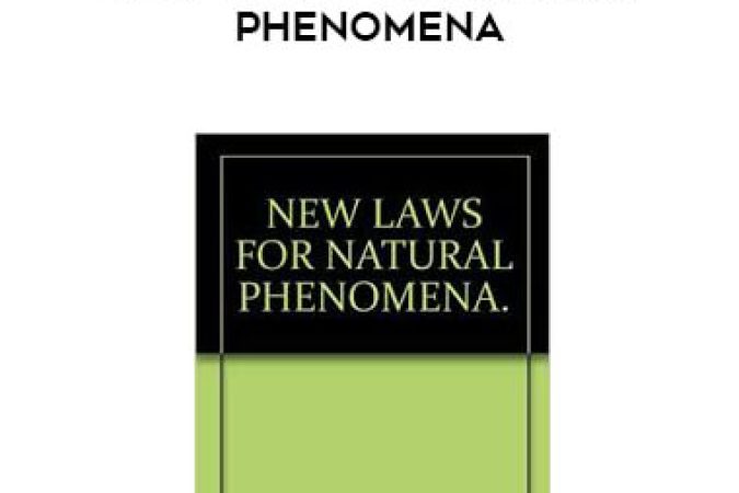 Thomas H.Graydon - New Laws for Natural Phenomena onnline courses