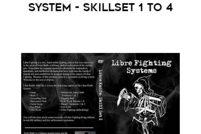 Libre Knife Fighting System - Skillset 1 to 4 onnline courses