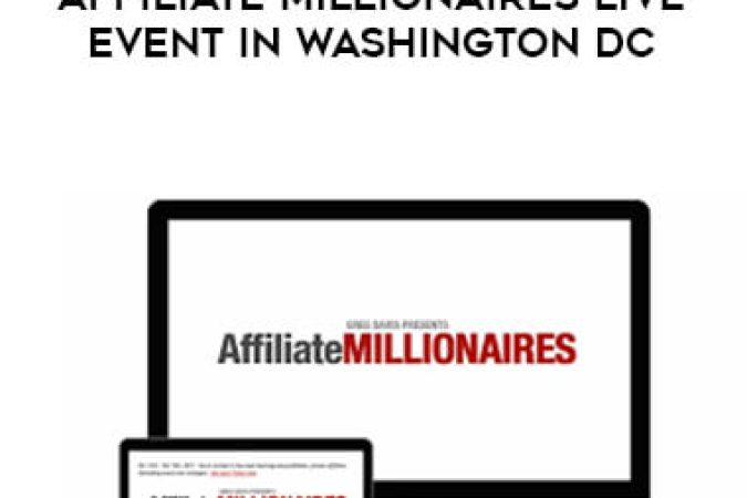 Greg Davis Affiliate Millionaires Live Event in Washington DC onnline courses