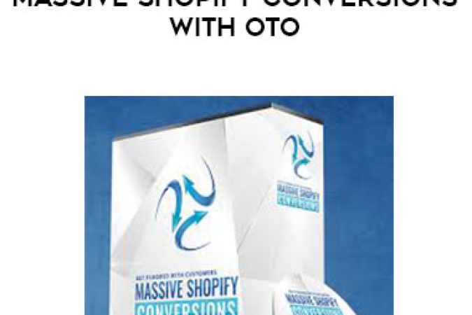 Massive Shopify Conversions with OTO onnline courses