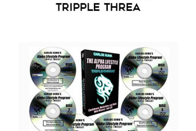 Carlos Xuma - Alpha Lifestyles Tripple Threa onnline courses