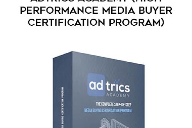 Fred Lam - Adtrics Academy (High-Performance Media Buyer Certification Program) onnline courses