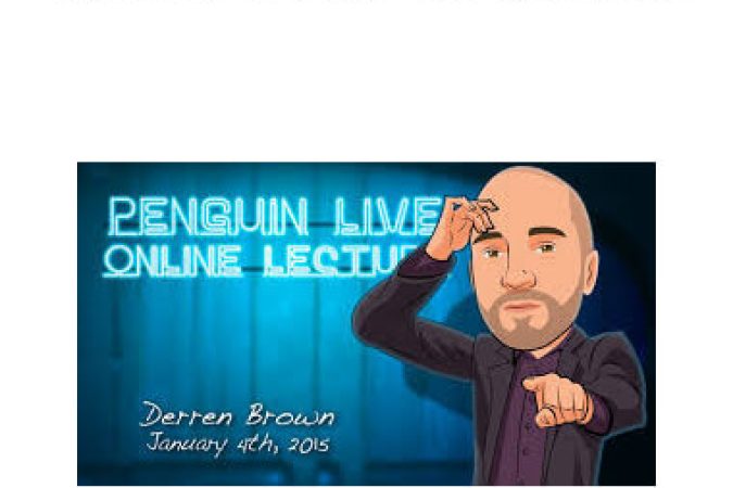 Penguin LIVE - Derren Brown - 04 Jan 2015 onnline courses