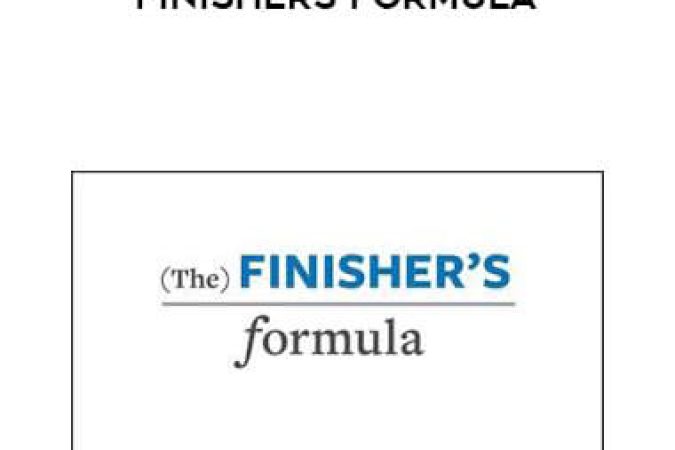 Ramit Sethi - Finishers Formula onnline courses