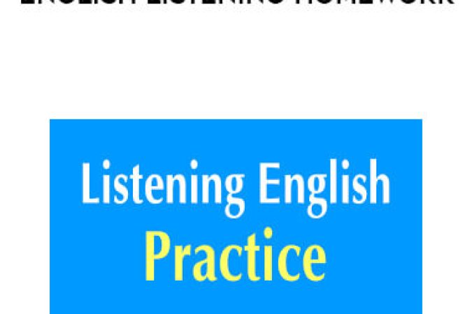 Jesse Swee - English Listening Homework onnline courses