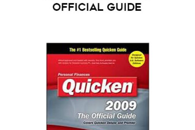 Maria Langer - Quicken 2009. The Official Guide onnline courses