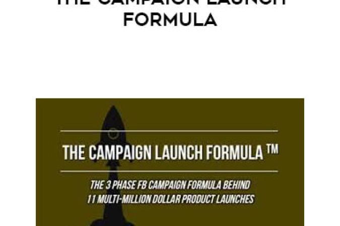 Nicholas Kusmich - The Campaign Launch Formula onnline courses