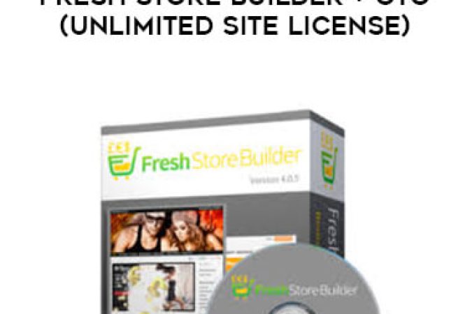 Fresh Store Builder + OTO (Unlimited Site License) onnline courses