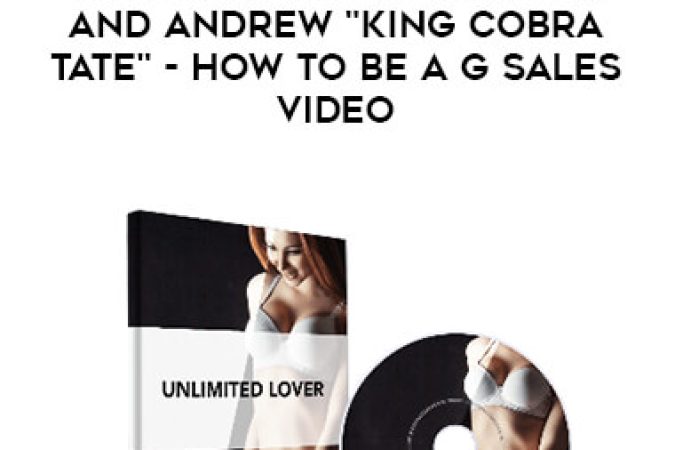 Christian McQueen (CMQ) and Andrew "King Cobra Tate" - How to Be a G Sales Video onnline courses