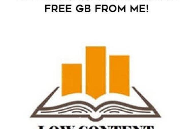 Low Content Domination + FREE GB From Me! onnline courses