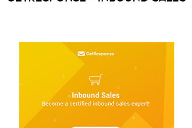 Getresponse - Inbound Sales onnline courses