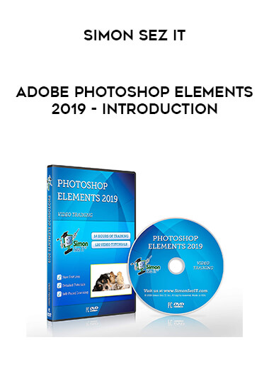 Simon Sez IT - Adobe Photoshop Elements 2019 - Introduction onnline courses