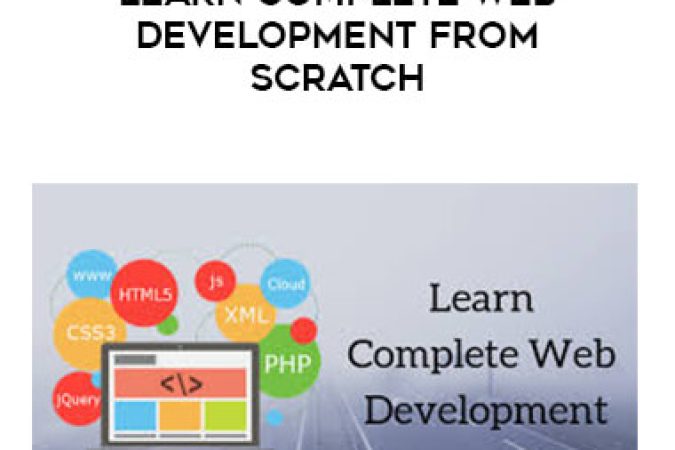 Learn Complete Web Development From Scratch onnline courses