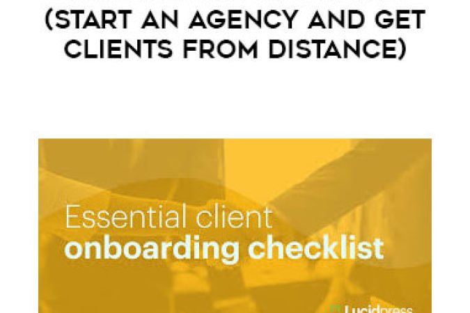 Customers from A Far (Start an Agency and Get Clients from distance) onnline courses