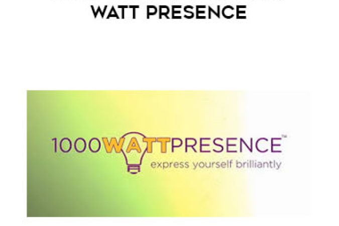 Udemy - Alexa Fischer - How to Create a 1000 Watt Presence onnline courses