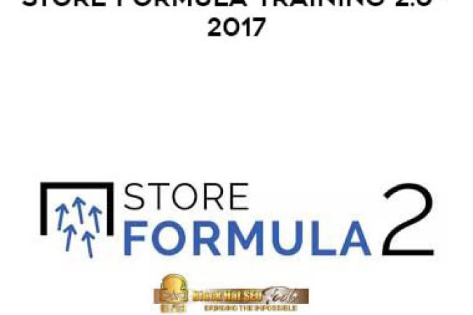 Jon Mac - Store Formula Training 2.0 - 2017 onnline courses