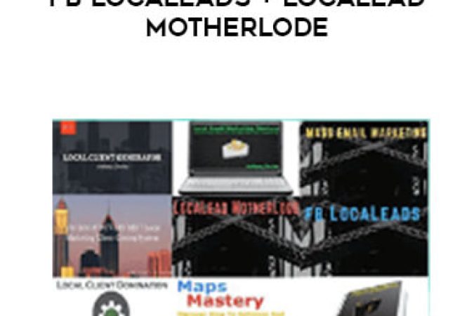 Anthony Devine - FB Localeads + Localead Motherlode onnline courses