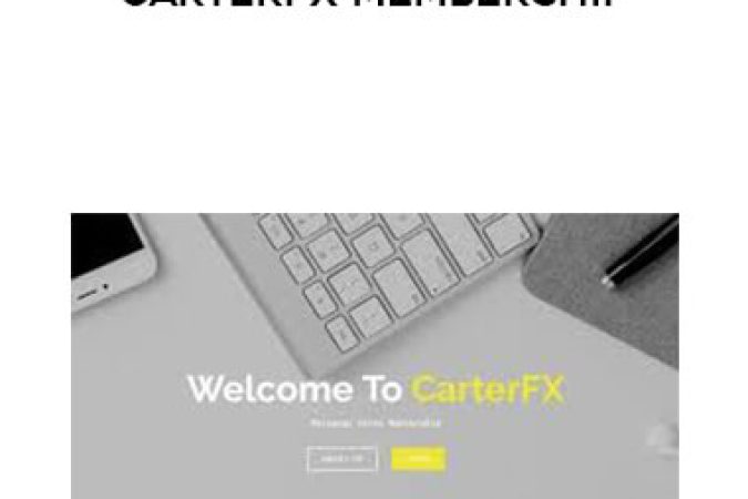 Duran Carter - CarterFX Membership onnline courses