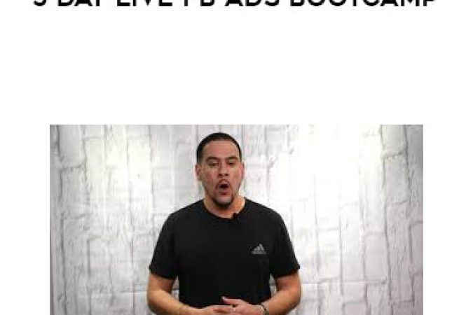 Ricky Mataka - 5 Day Live Fb Ads Bootcamp onnline courses